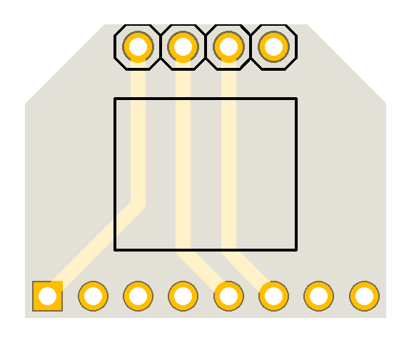 I2C-SXLA PCB Top